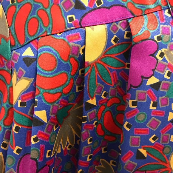 Vintage Oscar De La Renta Button Down Top - Picture 9 of 10